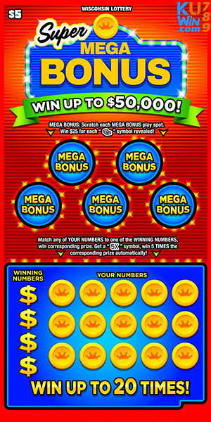 Giải thưởng super lottery trị giá 50 ngàn đô la