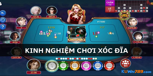 Kinh nghiệm chơi xóc đĩa 2 tại nhà cái KUWIN