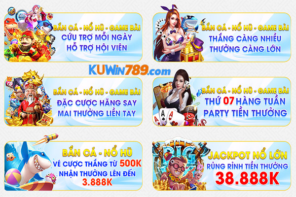 Nhận khuyến mãi khủng chỉ có tại KUWIN 789