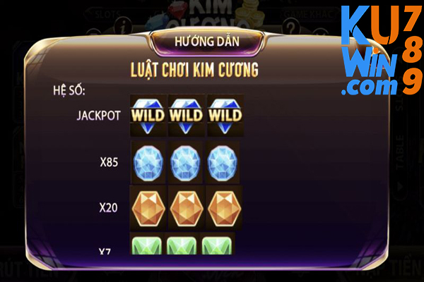 Quy định trò chơi nổ hũ kim cương